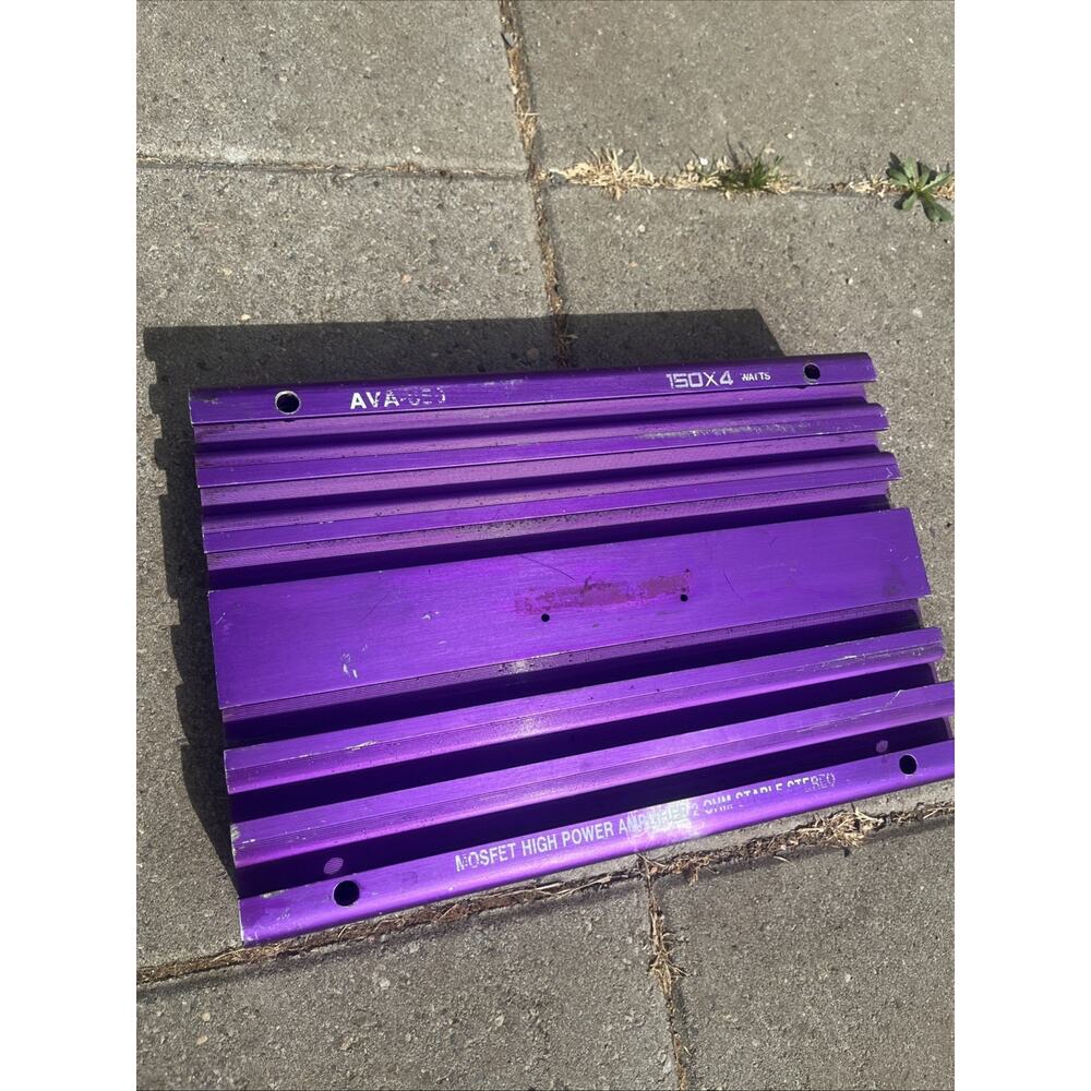 BOSS AVA-650 MOSFET HIGH POWER AMP 50x4 Watts UNTESTED